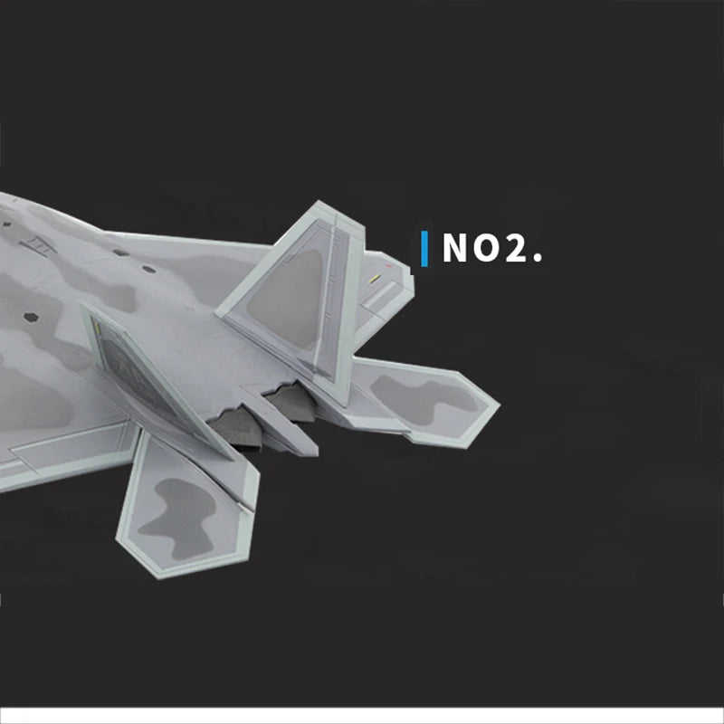 Aircraft model 1/72 Scale Alloy Fighter F-22 US Air Force Aircraft F22 Raptor Model Planes