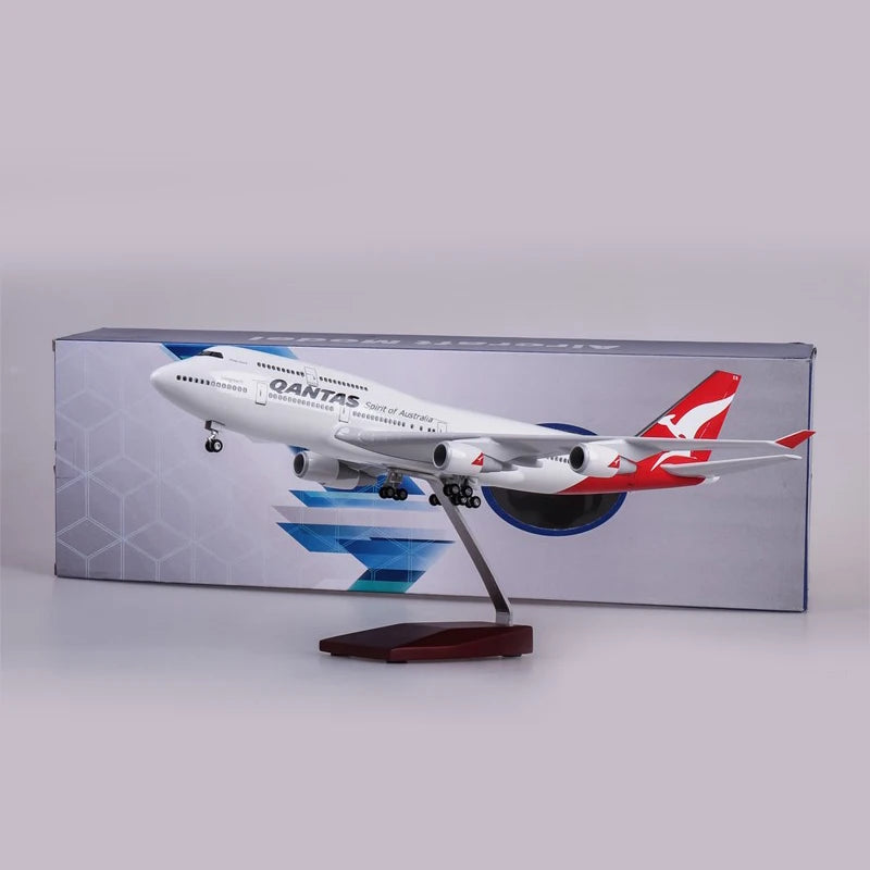 46cm QANTAS Air bus A380 Plane Model Airplane Model Aircraft Model 1/160 Scale Diecast Resin Airplanes Planes