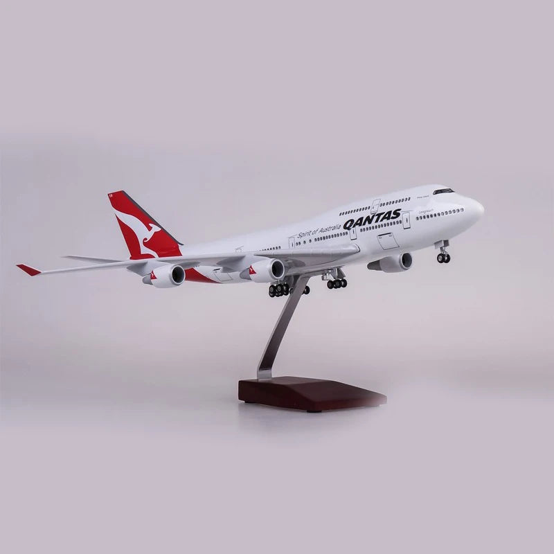 46cm QANTAS Air bus A380 Plane Model Airplane Model Aircraft Model 1/160 Scale Diecast Resin Airplanes Planes