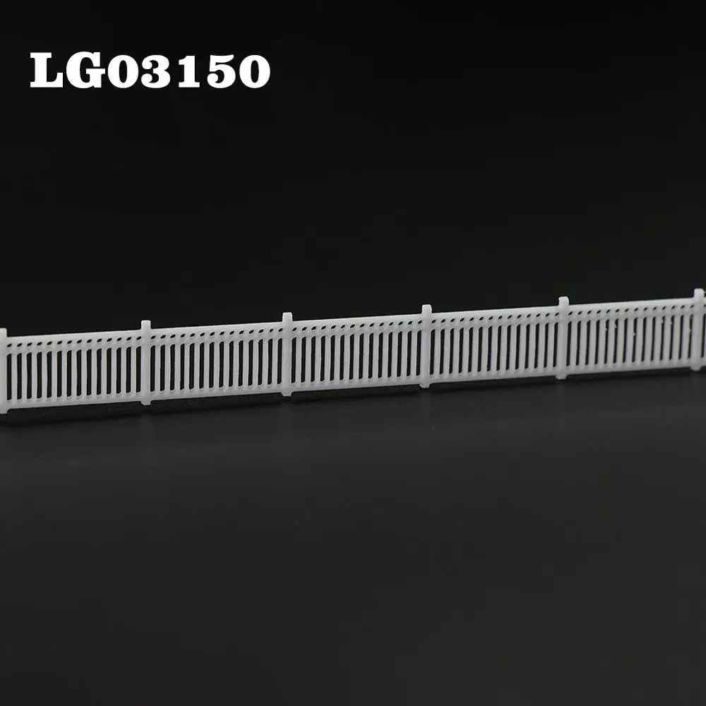 Evemodel 1 Meter Model Railway N Scale 1:160 White Building Fence Wall Model Trains Diorama Accessory