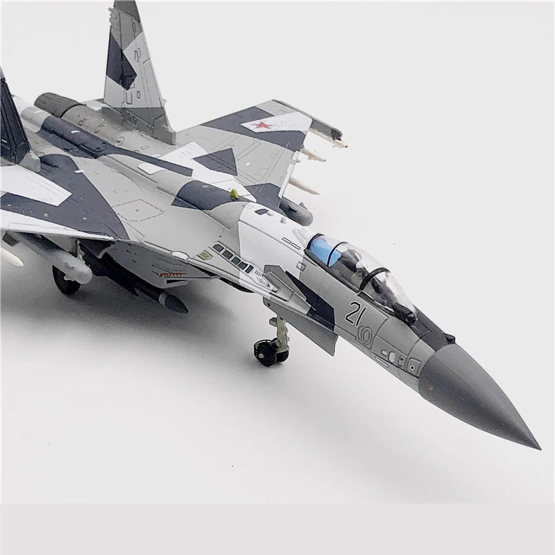 Aircraft model Plane Russian Air Force fighter Su 35 airplane Alloy model diecast 1:100 scale metal Planes