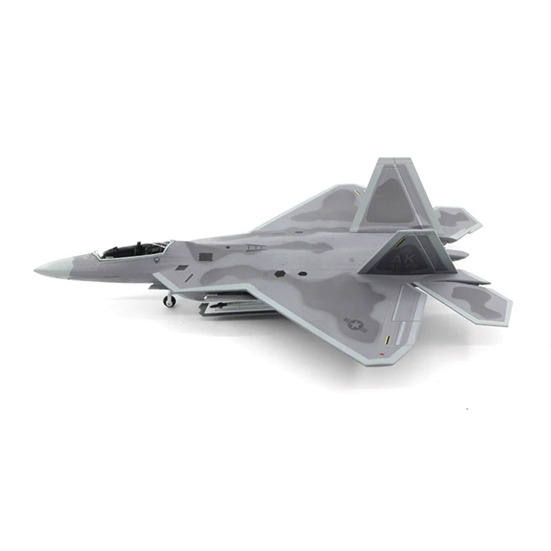 Aircraft model 1/72 Scale Alloy Fighter F-22 US Air Force Aircraft F22 Raptor Model Planes