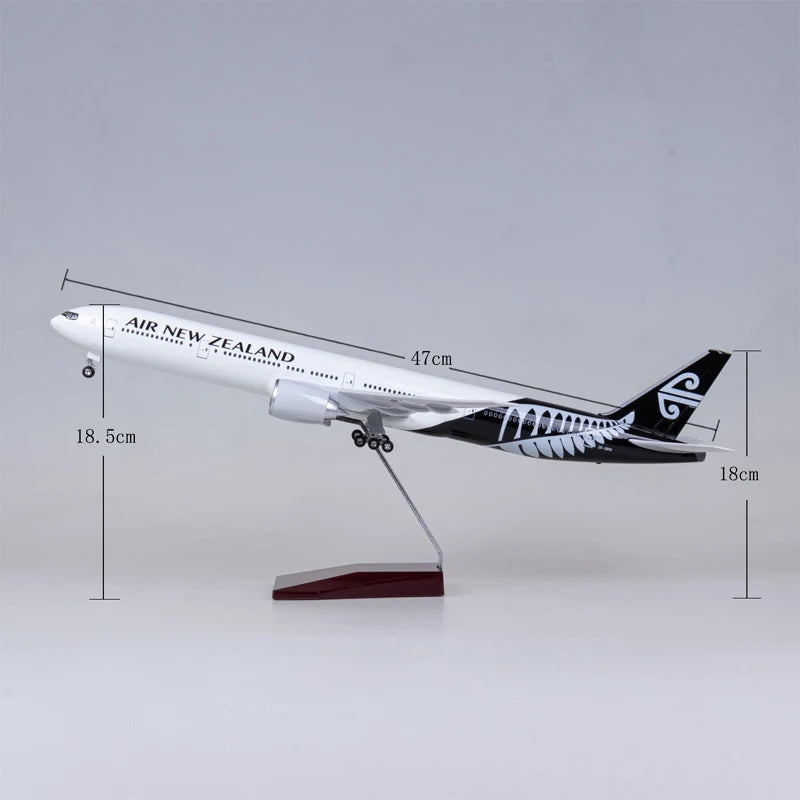 47cm 1/160 Scale Resin Diecast Air New Zealand Boeing 777 Plane Model Airplane Model Aircraft Model