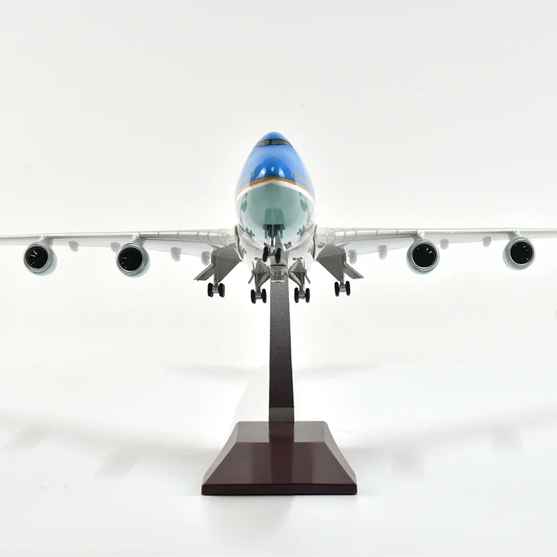 46cm UNITED STATES OF AMERICA Air Force One Boeing 747 Plane Model Airplane Model Aircraft Model 1/160 Scale Diecast