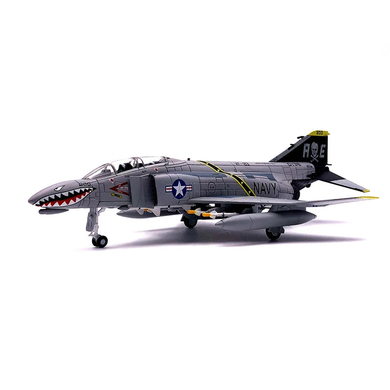 Airplane F-4 Ghost Pirate Flag Squadron Independent Carrier United Captain F4C fighter model Aircraft