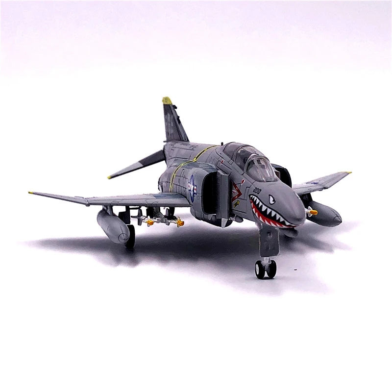 1/100 Scale Alloy Model Diecast Fighter F-4 Ghost Aircraft Model Plane