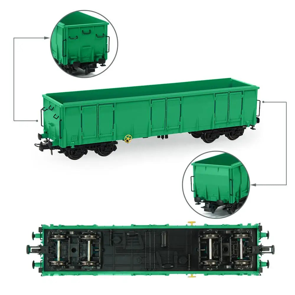 Evemodel HO Scale High-side Gondola Car 1:87 Railway Wagons Rolling Stock Freight Car C8742M