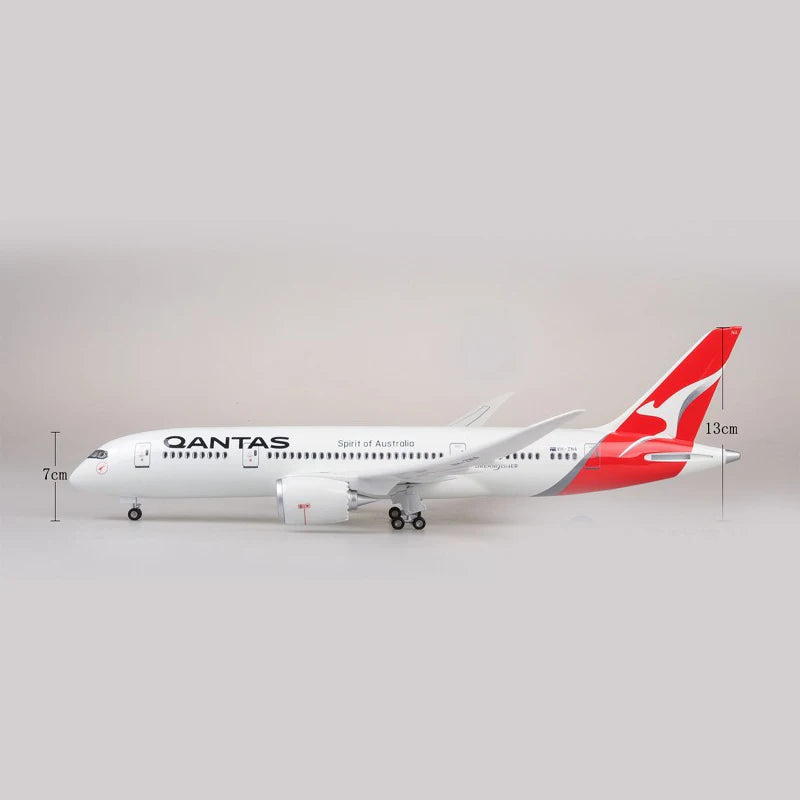 46cm QANTAS Air bus A380 Plane Model Airplane Model Aircraft Model 1/160 Scale Diecast Resin Airplanes Planes