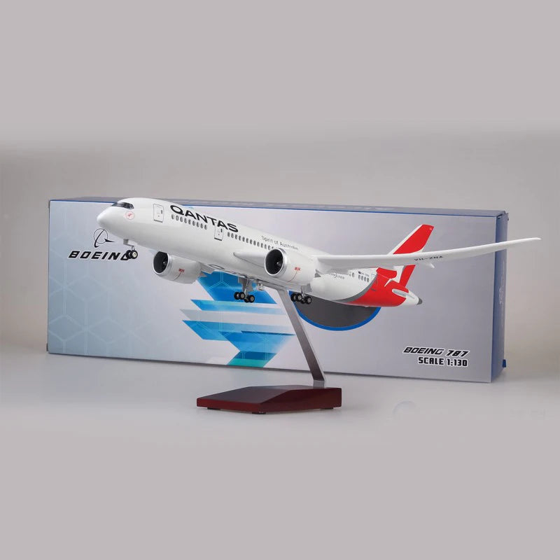 46cm QANTAS Air bus A380 Plane Model Airplane Model Aircraft Model 1/160 Scale Diecast Resin Airplanes Planes