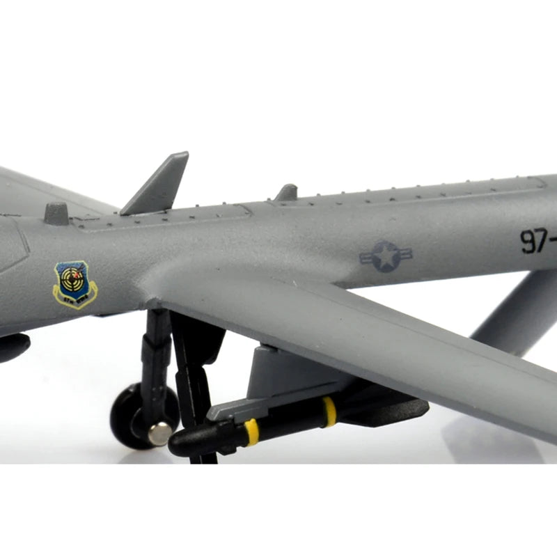 1/72 Scale MQ-1 Predator Drone Reconnaissance Collection Metal Diecast Model Aircraft Plane