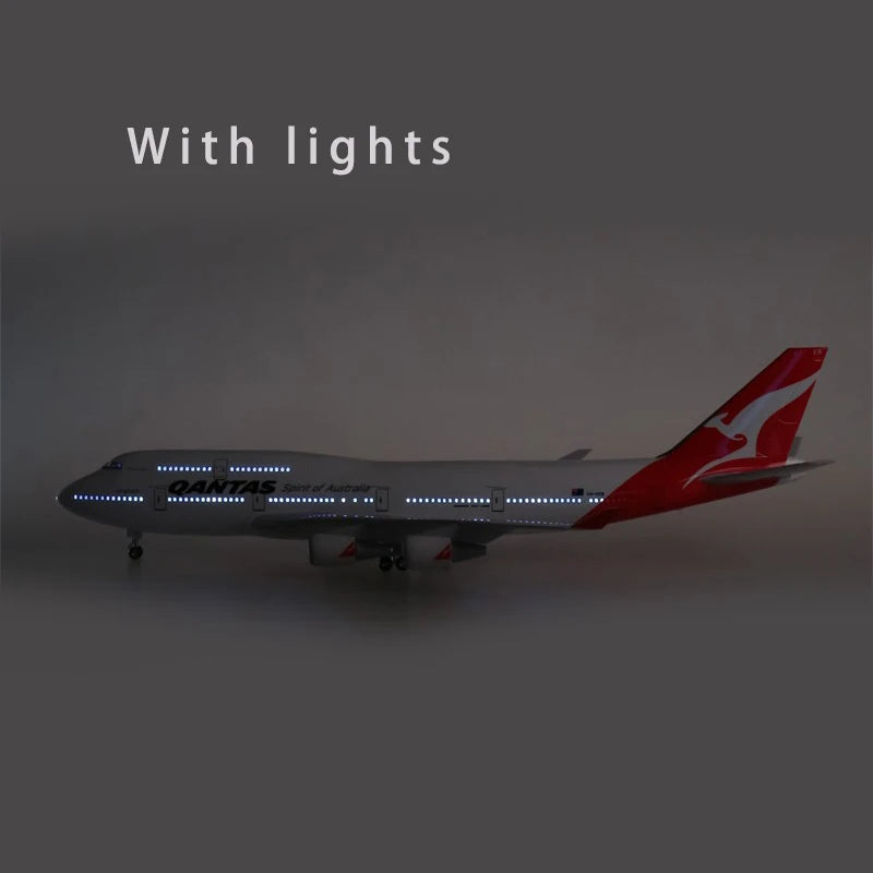 47cm QANTAS Boeing b747 Plane Model Airplane Model Aircraft Model 1/160 Scale Diecast Resin Airplanes Planes