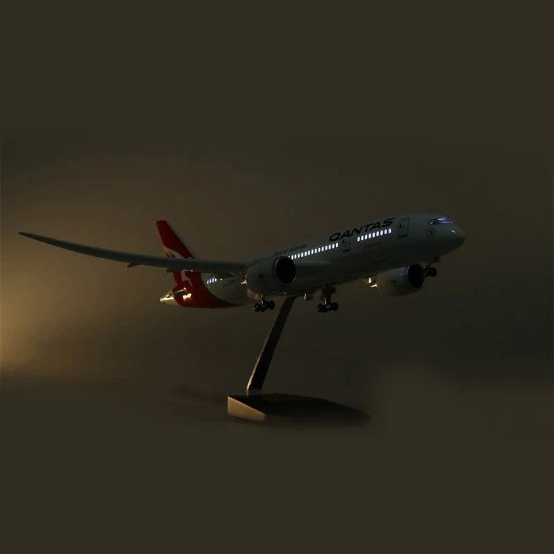 46cm QANTAS Air bus A380 Plane Model Airplane Model Aircraft Model 1/160 Scale Diecast Resin Airplanes Planes