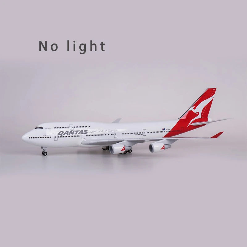 46cm QANTAS Air bus A380 Plane Model Airplane Model Aircraft Model 1/160 Scale Diecast Resin Airplanes Planes