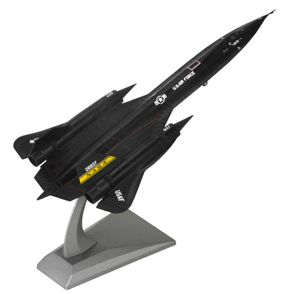 Aircraft Plane model US Air Force SR-71 Blackbird reconnaissance airplane Alloy model SR71 1:200 diecast metal airplanes model