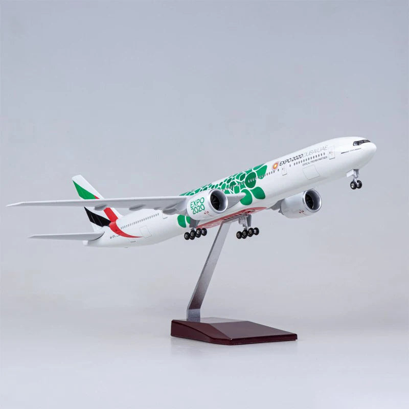 47cm 1/160 Scale Resin Diecast United Arab Emirates Boeing 777 Plane Model Airplane Model Aircraft Model