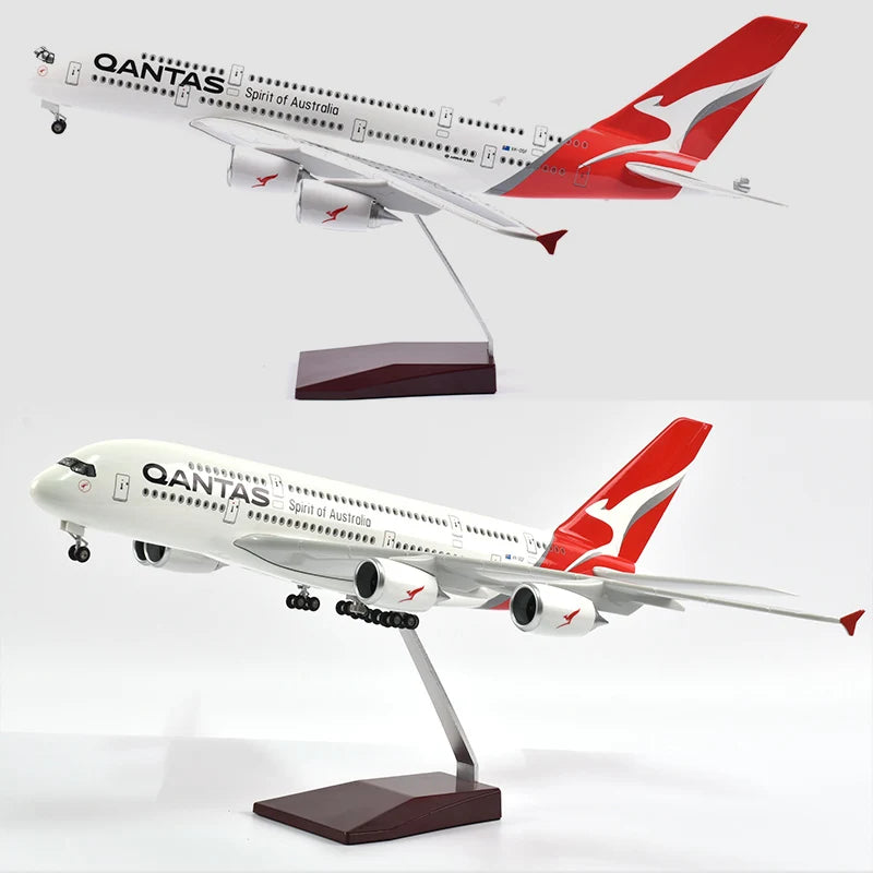 47cm QANTAS Boeing b747 Plane Model Airplane Model Aircraft Model 1/160 Scale Diecast Resin Airplanes Planes