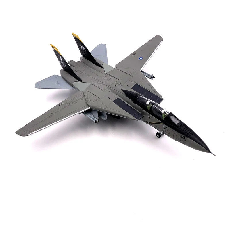 1/100 Scale USA F-14 Boeing Airplane Model Plane Model Diecast Metal Aircraft Model Toy