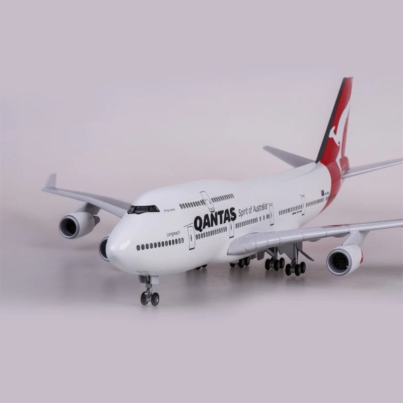 47cm QANTAS Boeing b747 Plane Model Airplane Model Aircraft Model 1/160 Scale Diecast Resin Airplanes Planes