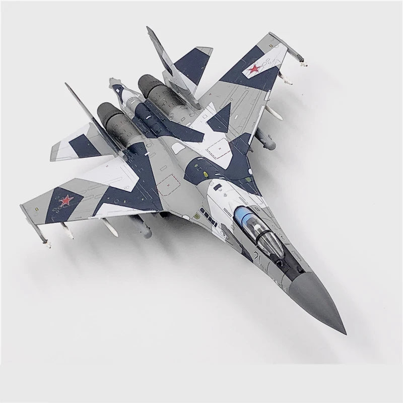 Aircraft model Plane Russian Air Force fighter Su 35 airplane Alloy model diecast 1:100 scale metal Planes