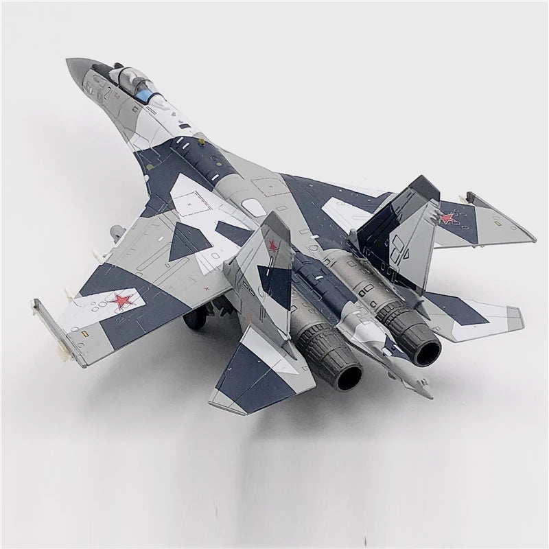 Aircraft model Plane Russian Air Force fighter Su 35 airplane Alloy model diecast 1:100 scale metal Planes