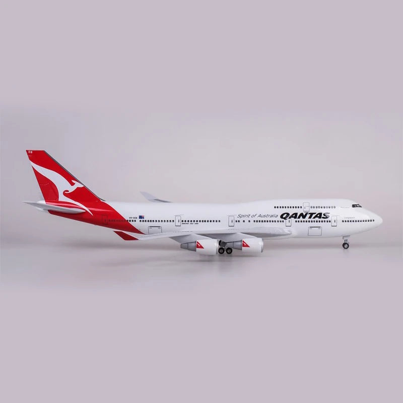 47cm QANTAS Boeing b747 Plane Model Airplane Model Aircraft Model 1/160 Scale Diecast Resin Airplanes Planes