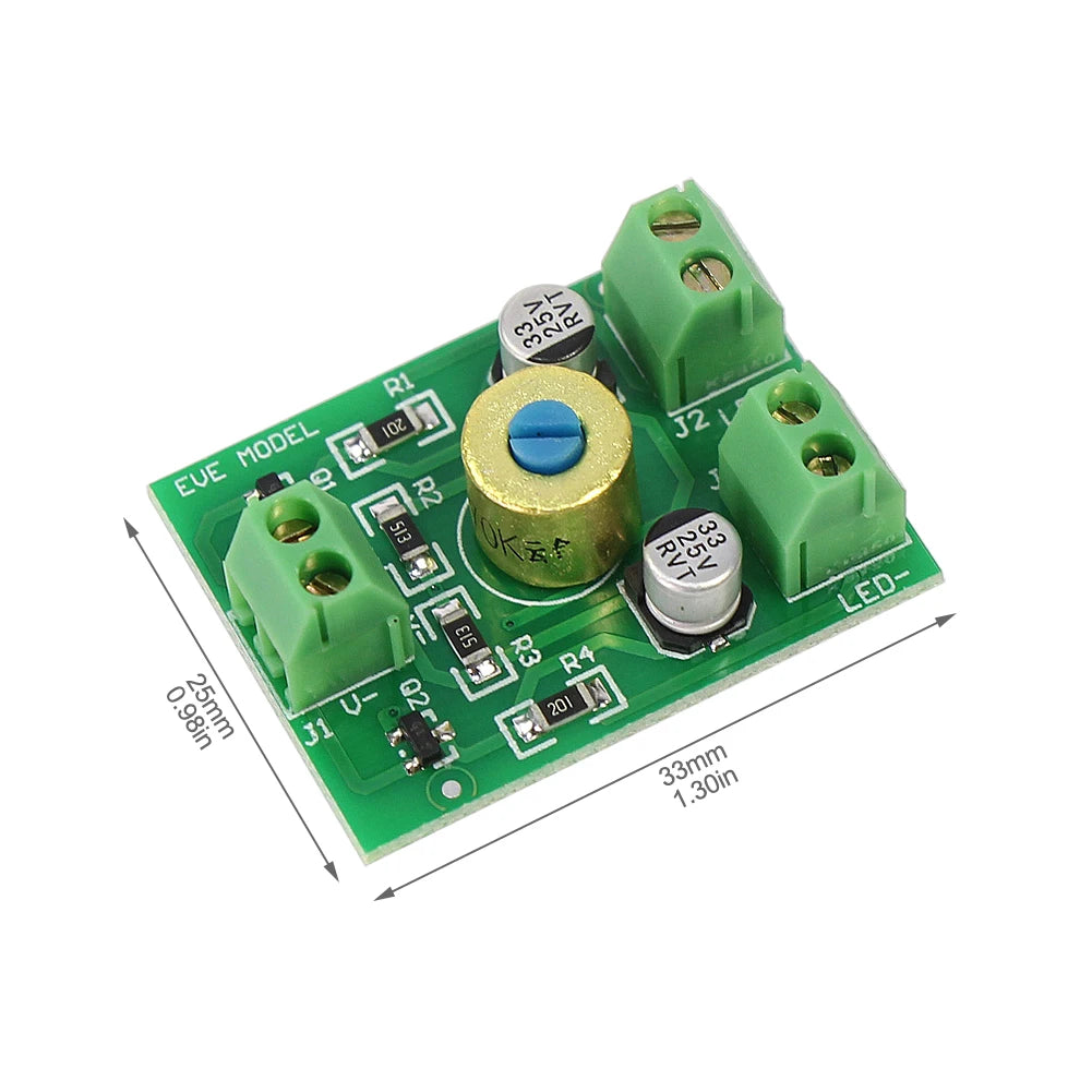 Evemodel Compact Circuit Board to Flash Lights Signals Lamps Alternatively PCB006 (Pack of 2)