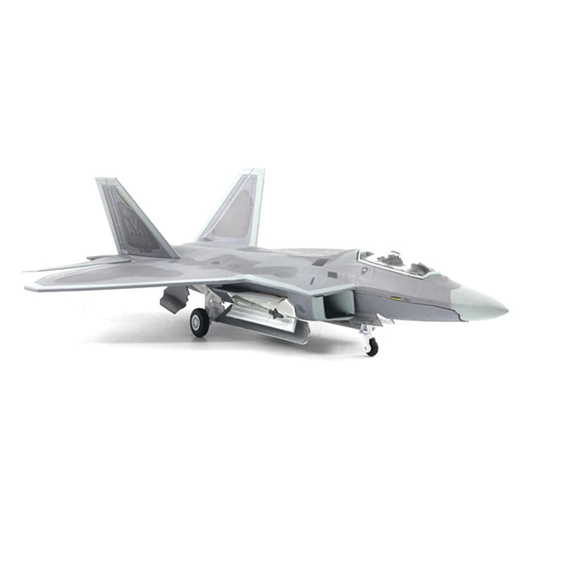 Aircraft model 1/72 Scale Alloy Fighter F-22 US Air Force Aircraft F22 Raptor Model Planes