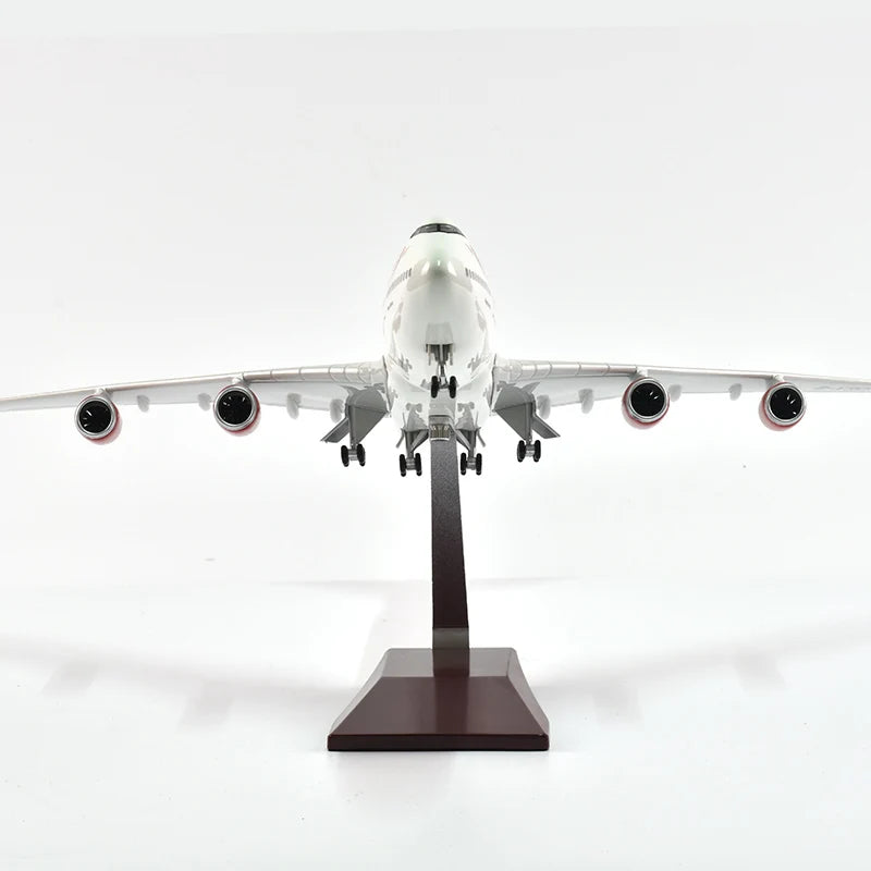 46cm Virgin atlantic Boeing 747 Plane Model Airplane Model Aircraft Model 1/160 Scale Diecast Resin Airplanes Planes