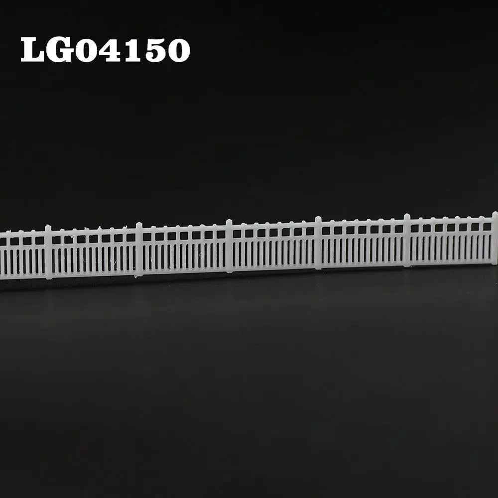 Evemodel 1 Meter Model Railway N Scale 1:160 White Building Fence Wall Model Trains Diorama Accessory