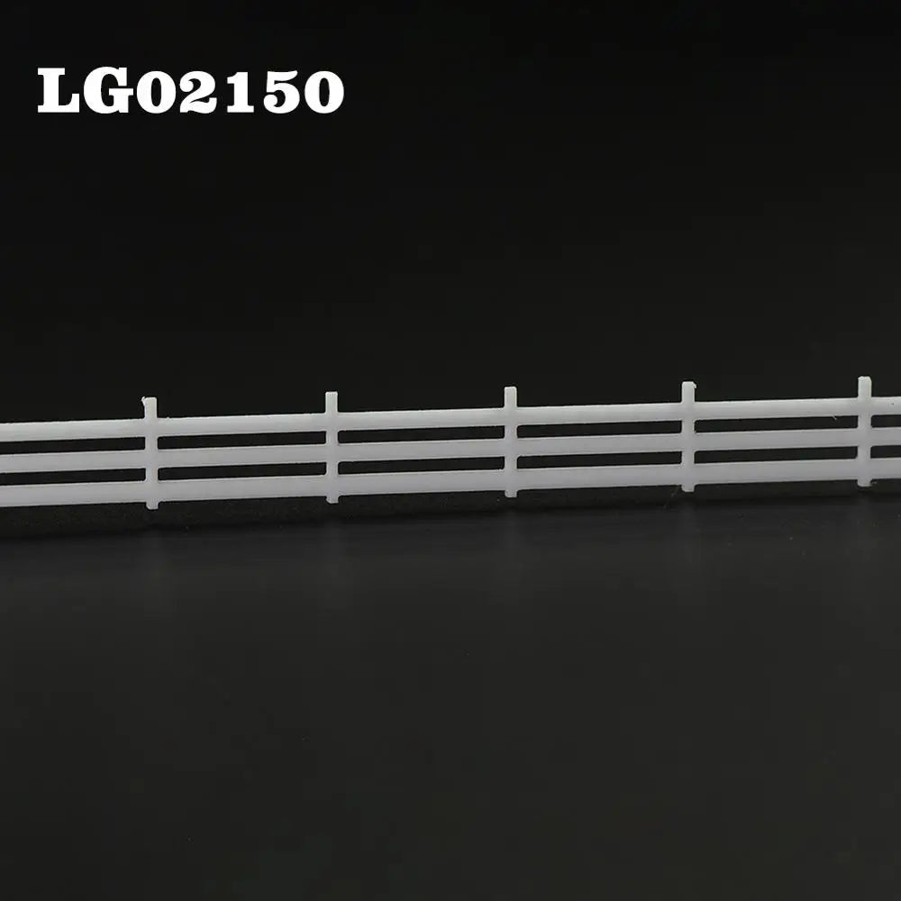 Evemodel 1 Meter Model Railway N Scale 1:160 White Building Fence Wall Model Trains Diorama Accessory