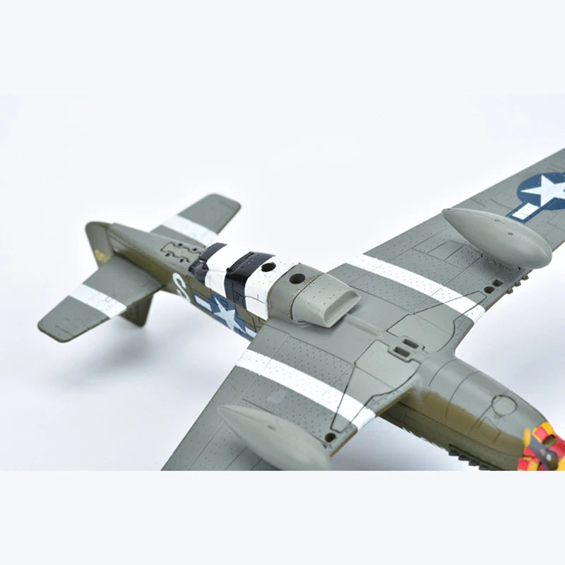 Diecast Metal 1/72 Scale American Army Airlines P-51D Mustang Fighter P51 Airplane Model Military