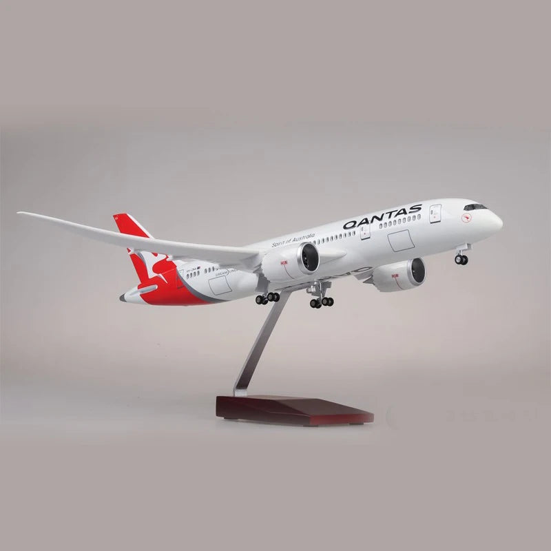 46cm QANTAS Air bus A380 Plane Model Airplane Model Aircraft Model 1/160 Scale Diecast Resin Airplanes Planes