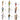 30 piezas de trenes modelo en diferentes poses, escala 1:43, figuras pintadas de pie, pasajeros, personas, modelo de ferrocarril