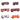 2pcs Plastic Train Container – Railroad Layout Accessories | Tanker, Freight, Coal & Passenger Car for Model Train Set