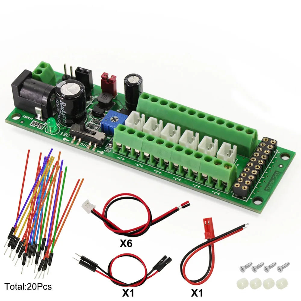 Evemodel Power Distribution Board Self-adapt Power Distributor+Accessory LED Light Hub PCB012