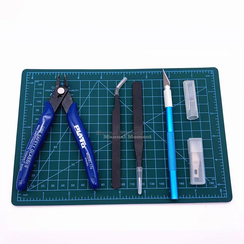 Model Building Tools Combo For Mecha Tools Military Hobby Model DIY Accessories Grinding Cutting Polishing Tools Set