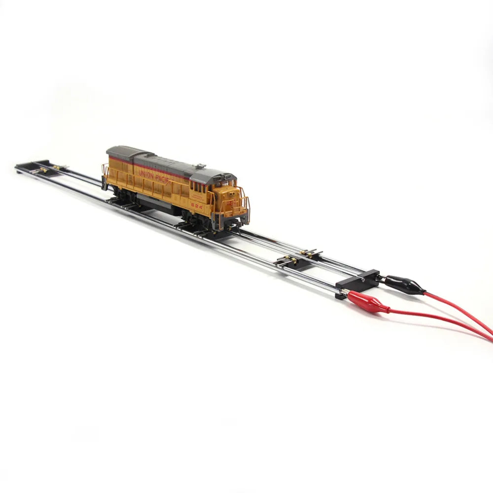 HP1387 Model Trains HO Scale 1:87 E-Z Riders Standard Track Roller Test Stand with 6 Trolleys