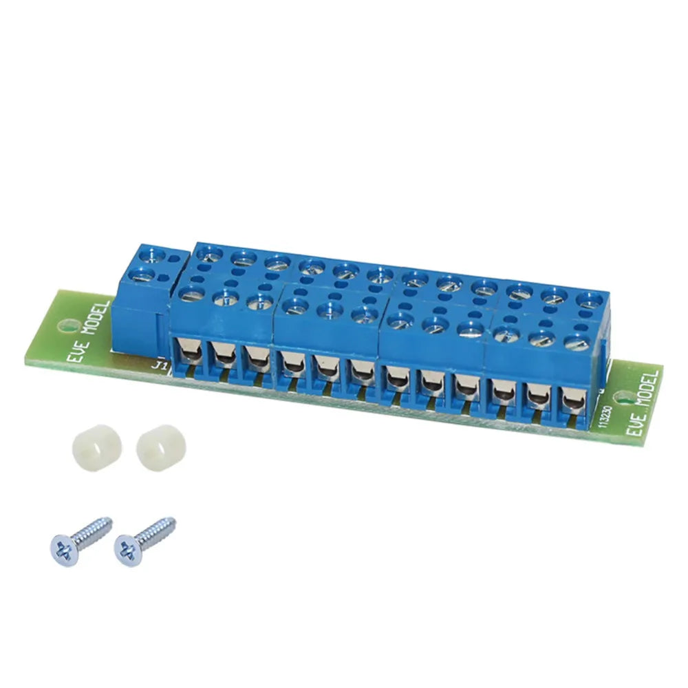 Evemodel 1 Set Power Control Distribution Board 2 Inputs 24 Outputs DC and AC Voltage