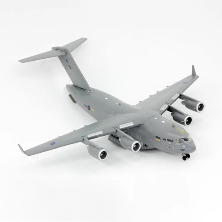 1/200 Airplane Model Plane Canada USAF C-17 Globemaster III Tactical Military Transport Aircraft Diecast Metal Plane Model