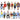 12pcs G scale Figures 1:25 Seated People 12 Different Poses