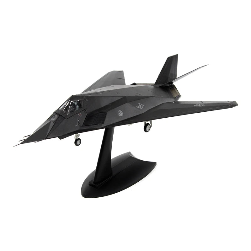 Aircraft 1/72 Scale U.S. Air Force F-117 Nighthawk Fighter Military Planes Model Airplane