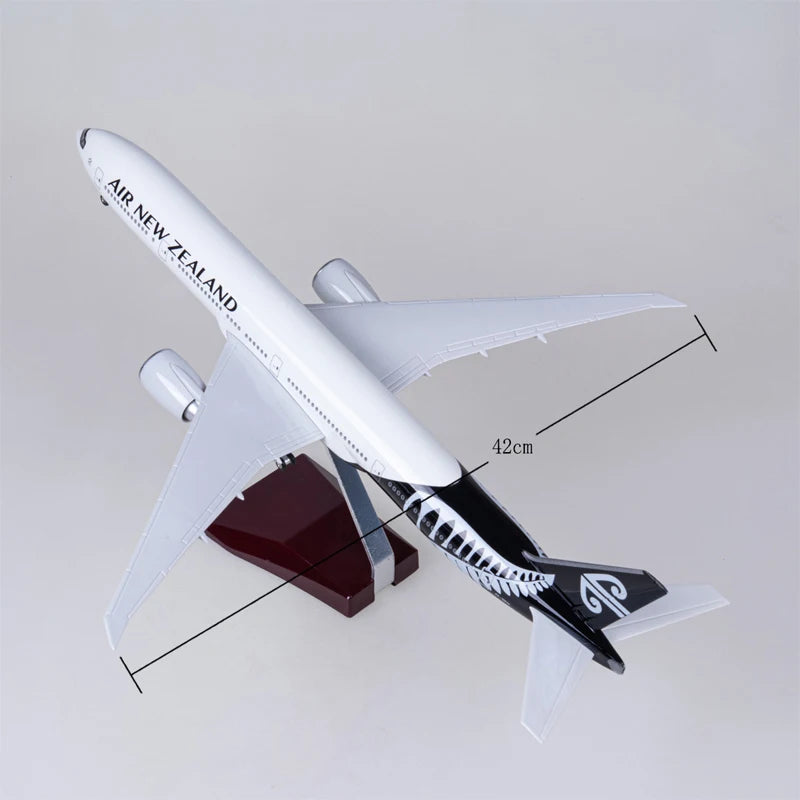 47cm 1/160 Scale Resin Diecast Air New Zealand Boeing 777 Plane Model Airplane Model Aircraft Model