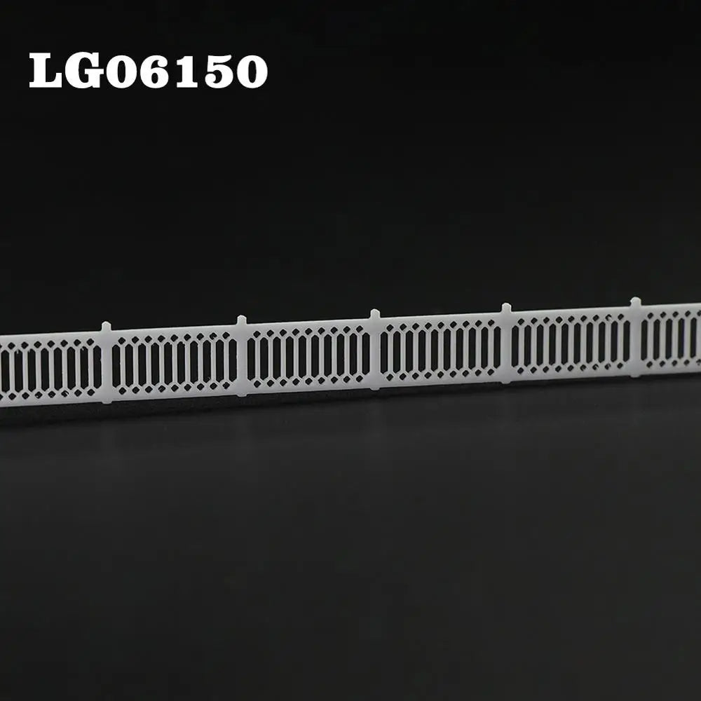 Evemodel 1 Meter Model Railway N Scale 1:160 White Building Fence Wall Model Trains Diorama Accessory