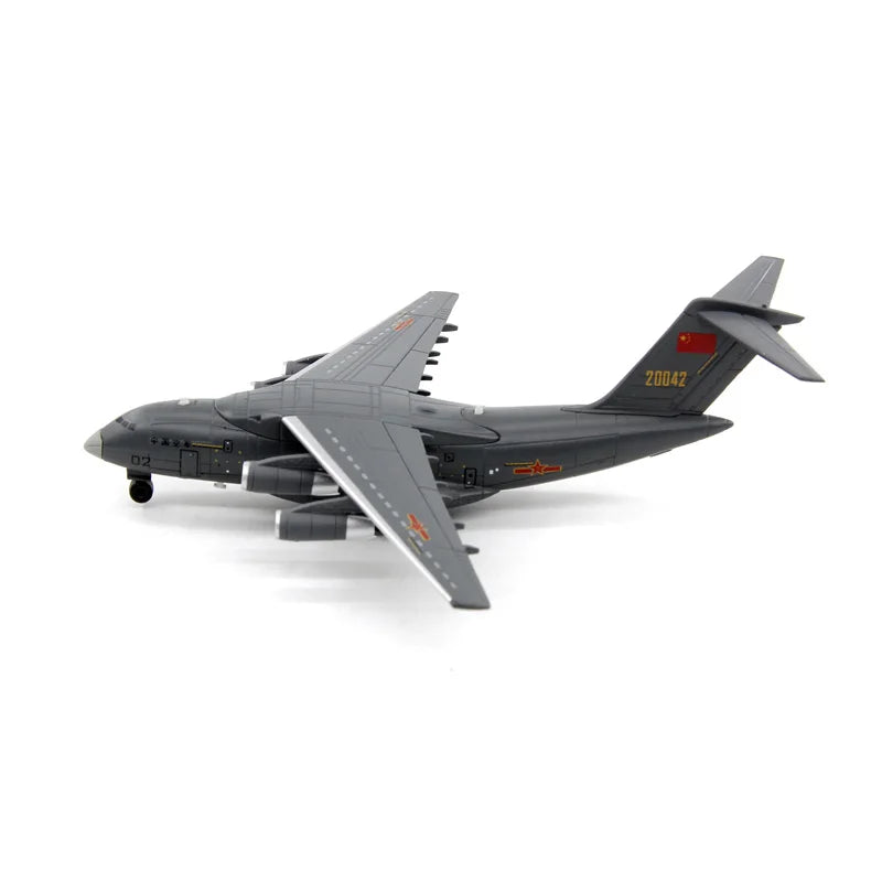 1/300 Scale Military Model Chinese Air Force Y-20 Kunpeng Transport Aircraft 20042 Finished Military Aircraft Model Decoration