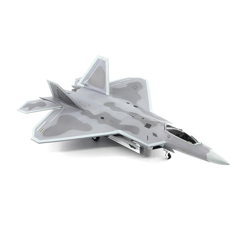 Aircraft model 1/72 Scale Alloy Fighter F-22 US Air Force Aircraft F22 Raptor Model Planes