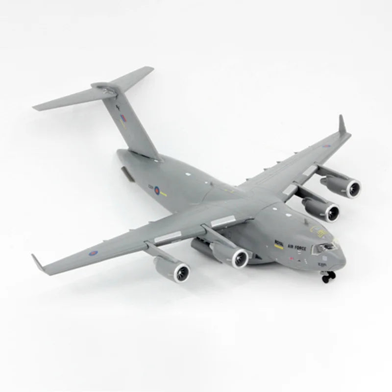 1/200 Scale Alloy Model Diecast Aircraft Model USAF C-17 Globemaster III Tactical Military Transport