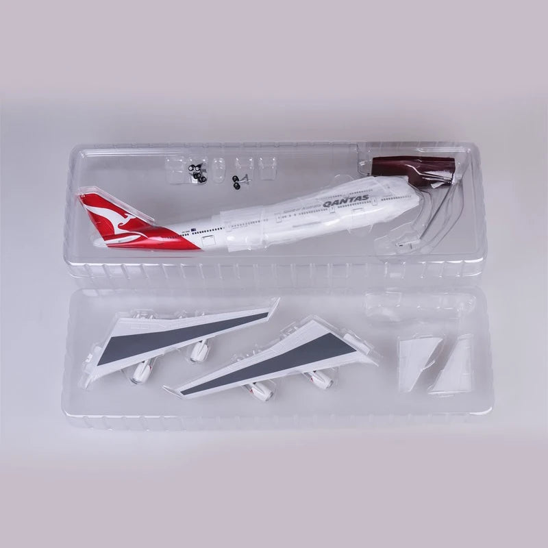 47cm QANTAS Boeing b747 Plane Model Airplane Model Aircraft Model 1/160 Scale Diecast Resin Airplanes Planes