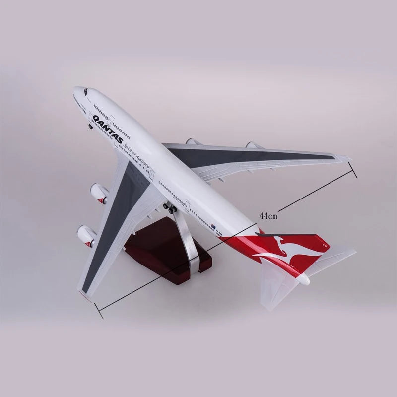 46cm QANTAS Air bus A380 Plane Model Airplane Model Aircraft Model 1/160 Scale Diecast Resin Airplanes Planes