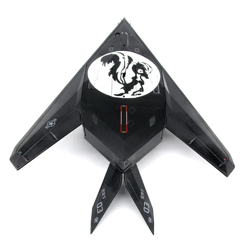 Aircraft 1/72 Scale U.S. Air Force F-117 Nighthawk Fighter Military Planes Model Airplane