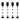 10pcs OO HO Scale 1:75 Crossing Signals 3-LEDs Road Street Block Light Red Yellow Green